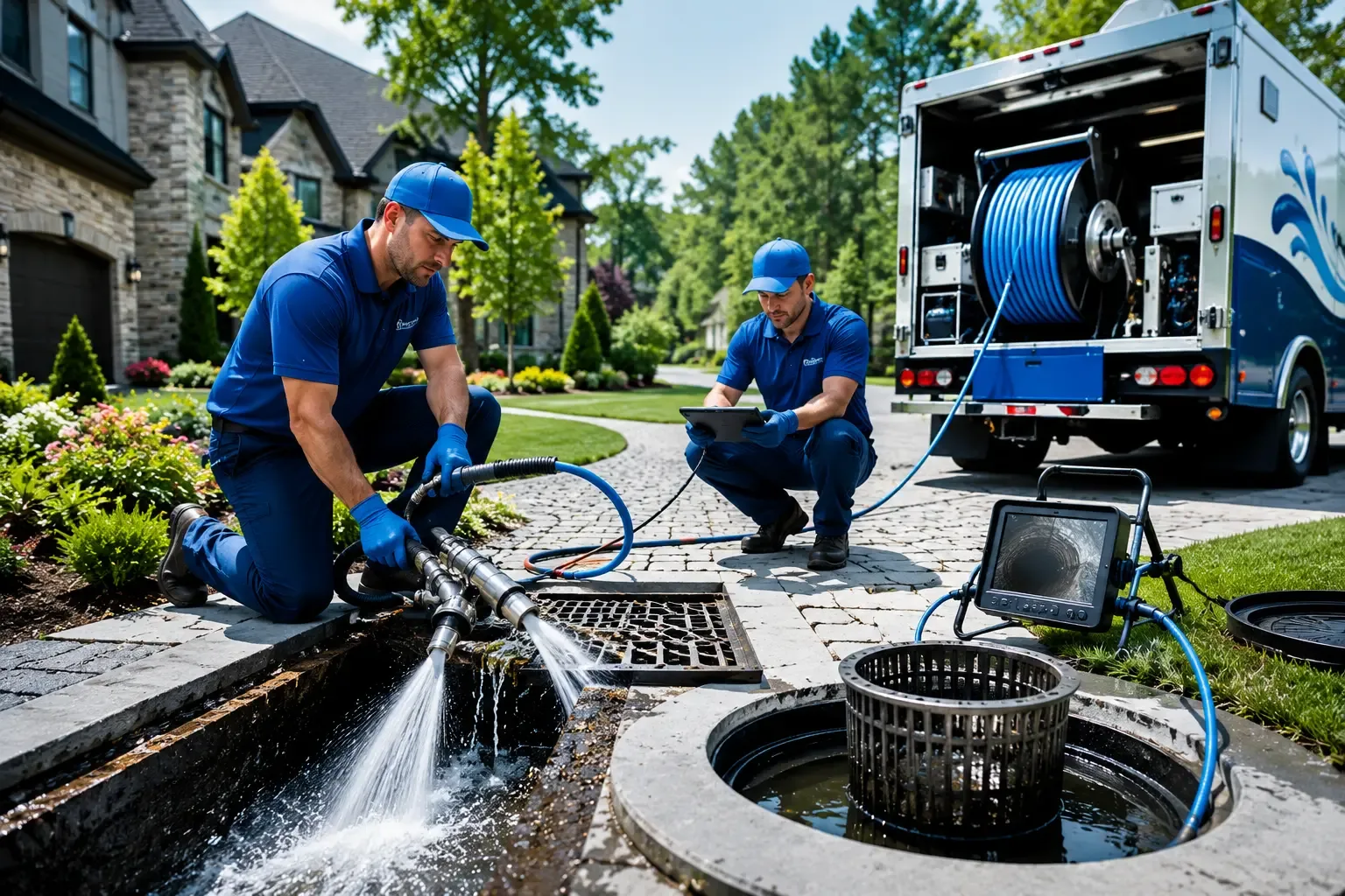 Local outdoor drain cleaning professionals in Roll, AZ