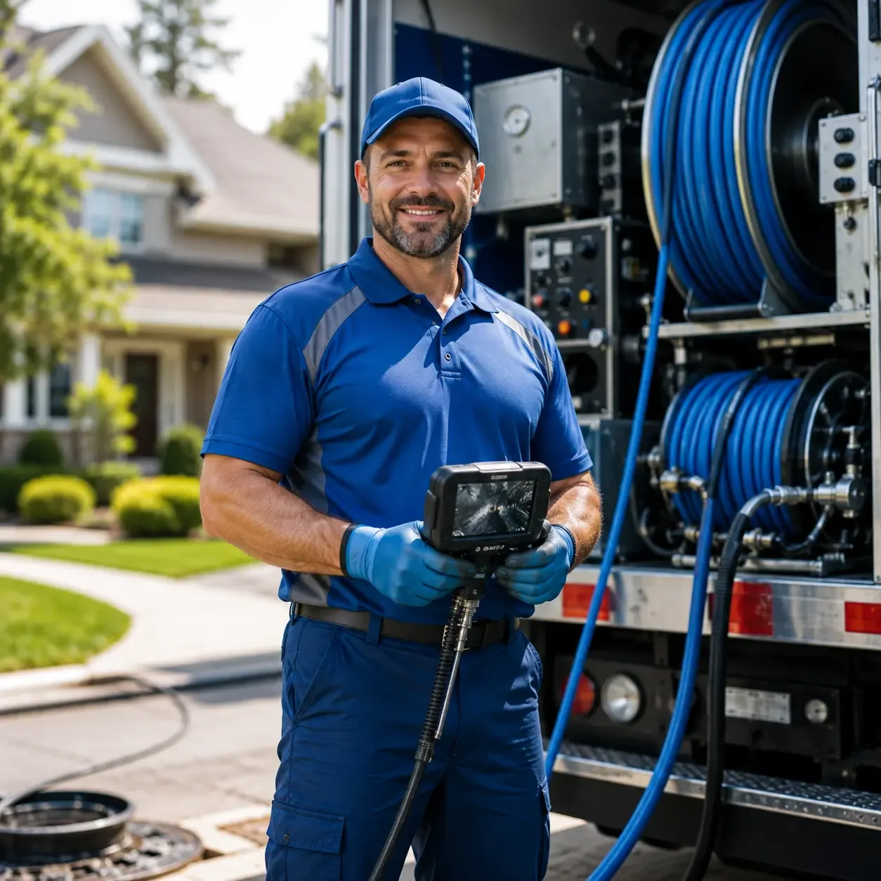 Local outdoor drain cleaning specialists in Roll, AZ